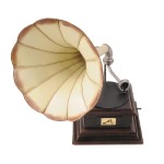 AJ013 1911 HMV Gramophone Monarch Model V Display-Only 
